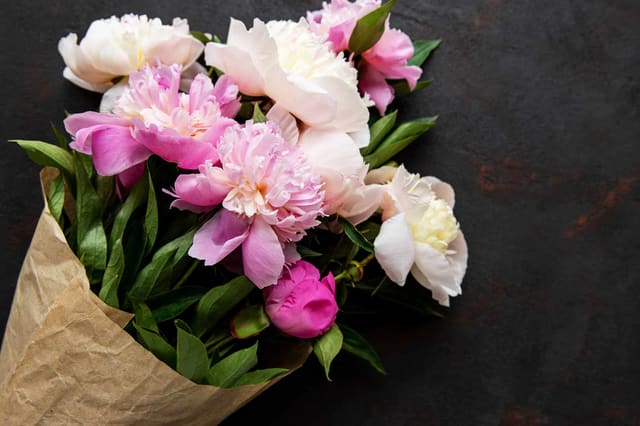 Petit plus bouquet de fleurs