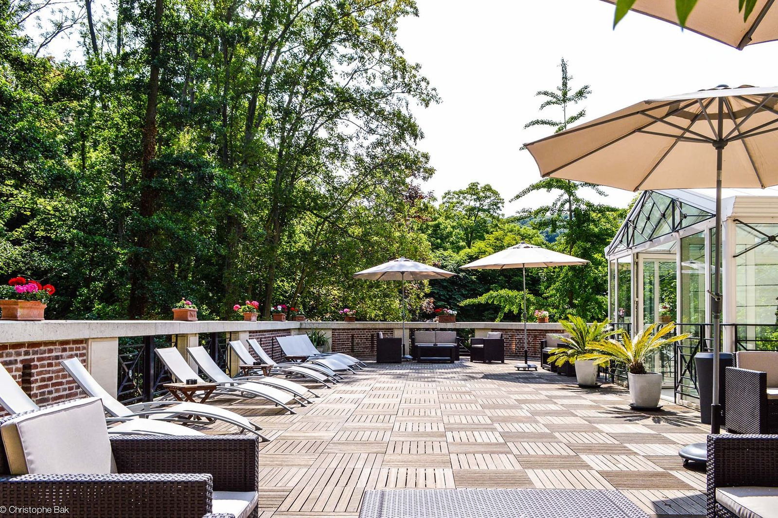 La piscine des Jardins d’Epicure