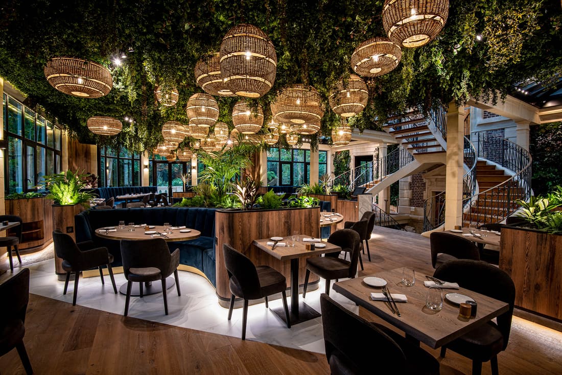 Le restaurant des Jardins d’Epicure